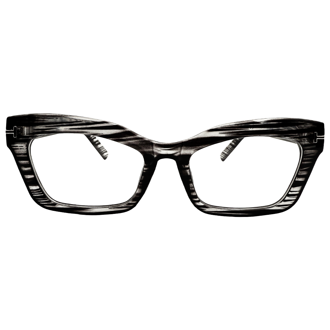 Tuxedo eyeglasses