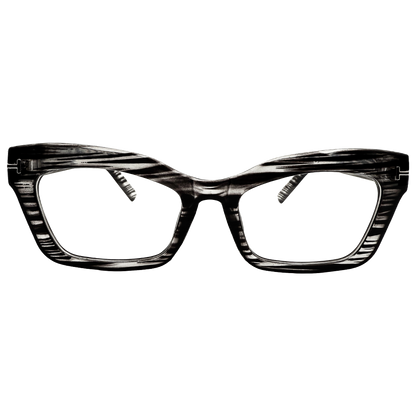 Tuxedo eyeglasses
