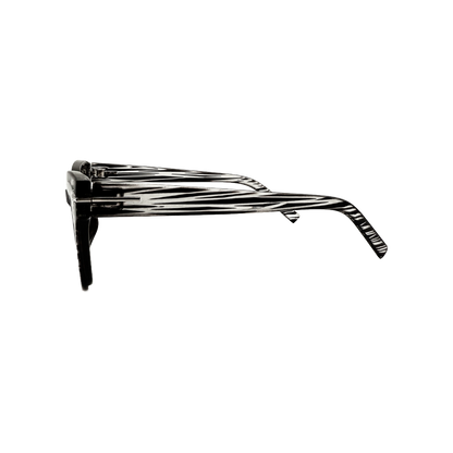 Tuxedo eyeglasses