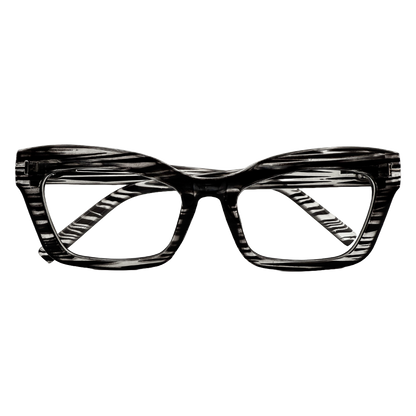 Tuxedo eyeglasses