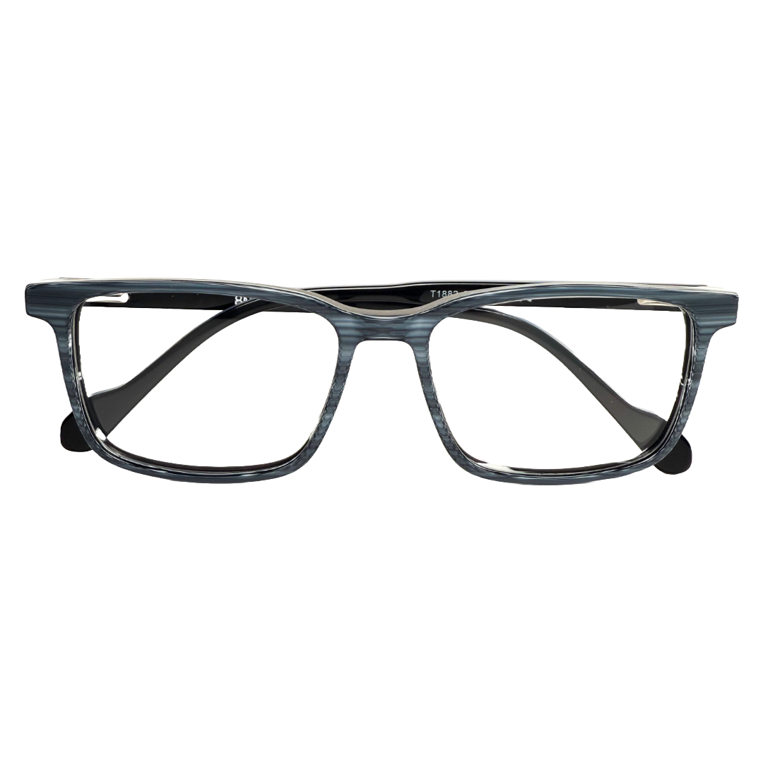Frame Color:gray Ashen Marble Acetate Rectangular Eyeglasses - Grey Marble Frame | Shade ...